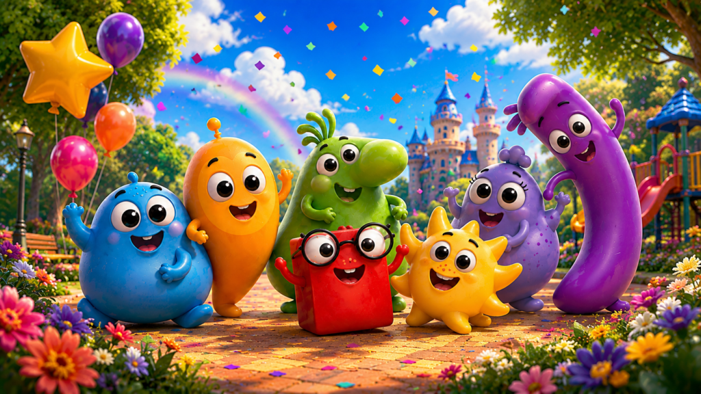 the characters